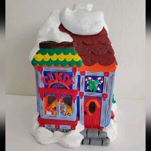 Vintage Hand Painted Christmas Village